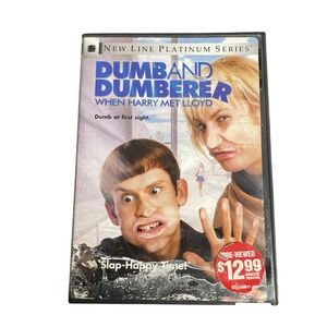 Dumb and Dumberer When Harry‎ Met Lloyd DVD New Line Platinum Series Movie